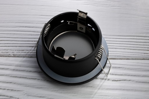 Hermetické svietidlo AQUS GU10 Black HALOGEN