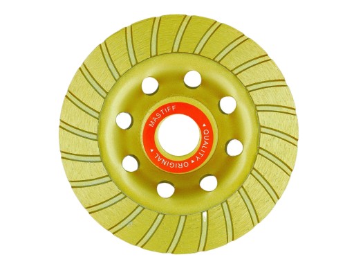 POHÁROVÝ DISK NA BRÚSENIE BETÓNU TURBO 125 MM