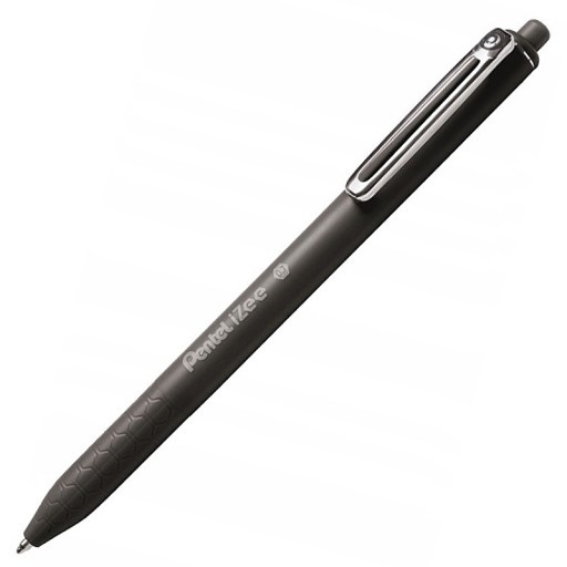 Pentel iZee BX467 automatické guľôčkové pero čierne