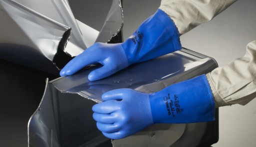 PRACOVNÉ RUKAVICE VODEODOLNÉ OLEJOvzdorné CHEMICKÉ PVC SHOWA 660 10-XL