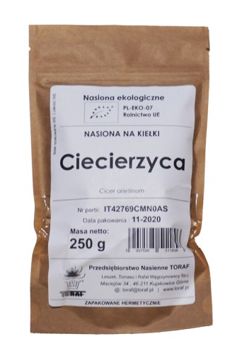 EKO semienka cíceru na klíčky 250g TORAF