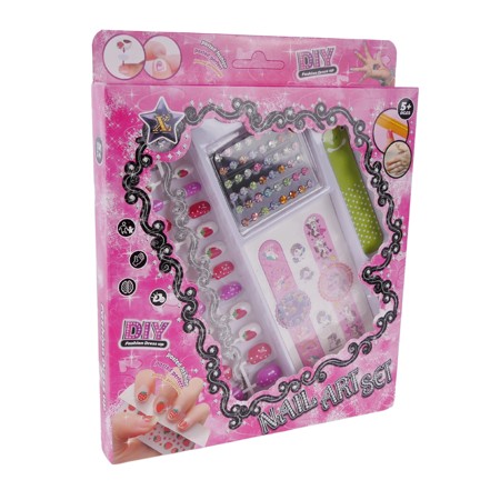 CREATIVE NAIL BEAUTY SET + NÁLEPKY