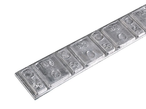 LEPENÉ OLOVA ZÁVAŽKY 5/10g ŠTÍHLY TIP TOP ALU