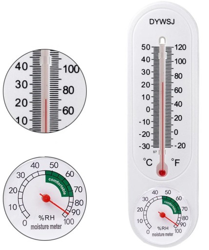 TEPLOMER S vlhkomerom VNÚTORNÁ VNÚTORNÁ ZÁHRADNÁ METEOSTANICA