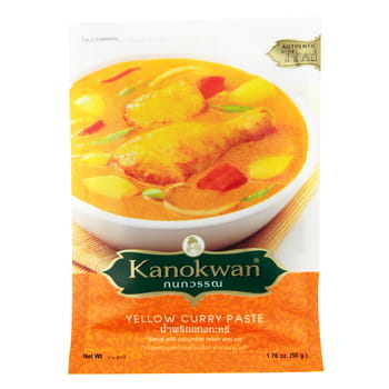 Kanokwan žltá kari pasta 50g