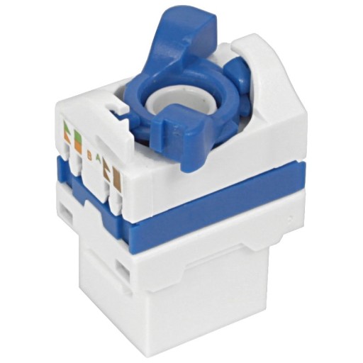 SOCKET KEYSTONE RJ45 MODUL, BEZ NÁSTROJA, CAT.5E