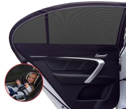 SIEŤKA PROTI KOMÁRIÁM AUTOMATICKÝ KRYT NA OKNÁ DO AUTO AUTO ZÁCLONY 2 KS