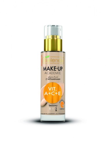 BIELENDA MAKE-UP ACADEMIE FLUID 02 BÉŽOVÁ 30ML