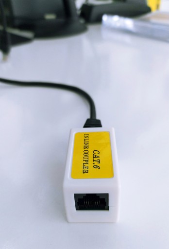 KONEKTOR RJ45 SIEŤOVÝ KONEKTOR Adaptér RJ45 CAT 6