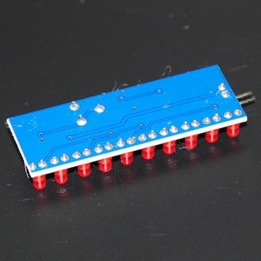 Súprava Flowing LED light - NE555+CD4017 DIY