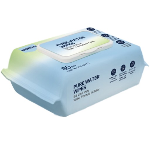 NICEKIDS Pure Water Wipes 99,9% voda 1x80 ks