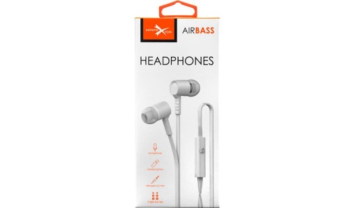 STEREO slúchadlá s mikrofónom AIRBASS Mini Jack
