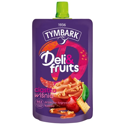 Tymbark deli&ovocná torta čerešňa tigrí orech kakao 170 g