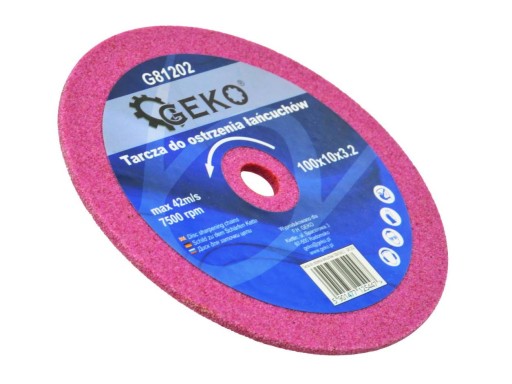 BRÚCI KOTOUČ REŤAZOVEJ PÍLY 100 x 10 x 3,2 mm