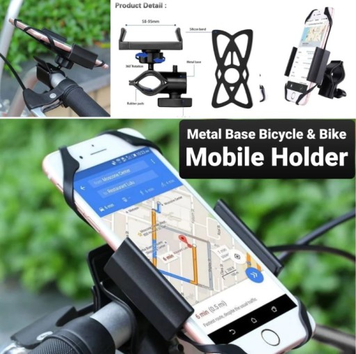 DRŽIAK NA RIADITEĽ BICYKLU NA TELEFÓN, SMARTFÓN, NAVIGÁCIU
