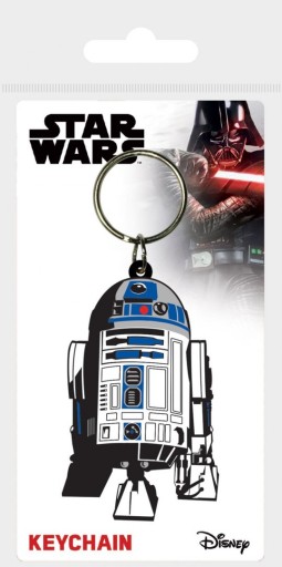 Gumová kľúčenka na kľúče od droida Star Wars R2D2