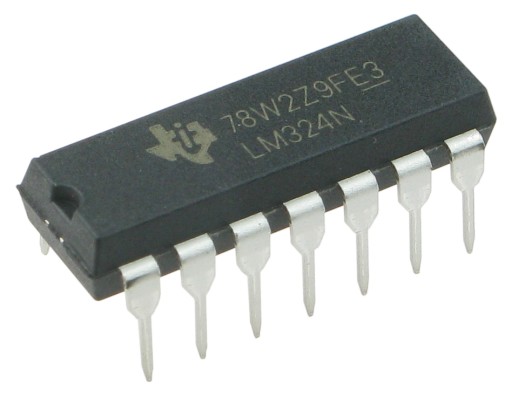 LM324N DIP14/1807 quad operačný zosilňovač