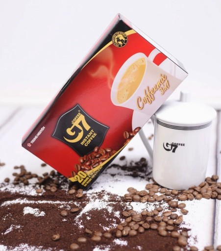 Vietnamská káva G7 Instant Coffee Trung Nguyen 3v1 320 g (20x16 g)