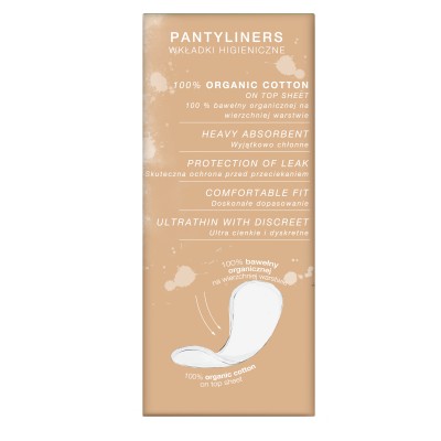 Vložky Cleanic Pure Cotton, 20 ks.