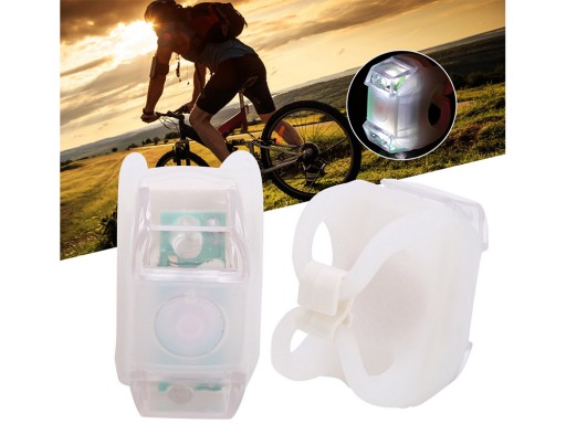 OSVETLENIE BICYKLA LED LAMPY PREDNÉ ZADNÉ 2 KS