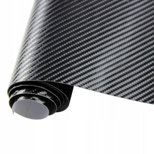 UHLÍKOVÁ FÓLIA CARBON 4D ČIERNA DYHA 152x50 cm