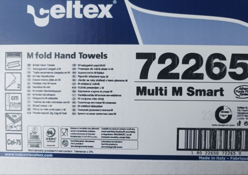 4-panelový uterák Multifold Xpress, H2, 1 balenie 125l (21,5x36) náhrada