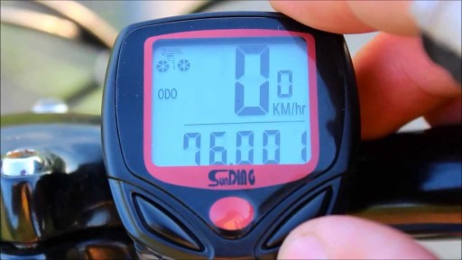 VODEODOLNÝ LCD MULTIFUNKČNÝ BICYKEL