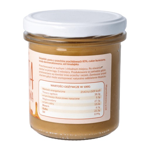 ORIEŠKOVÁ PASTA SLANÝ KARAMEL NATURE LAHODNÉ MASLO