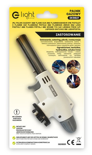 RUČNÝ KERAMICKÝ PLYNOVÝ HORÁK S AUTOMATICKOU NÁPLŇOU
