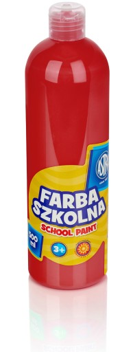 Astra FARBA NA ŠKOLSKÝ PLAKÁT 500 ml červená
