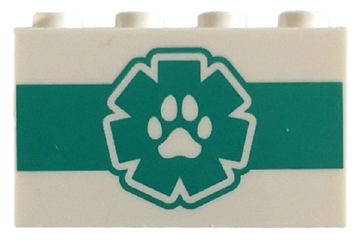 LEGO 14718pb060 PANEL veterinár pre psov (4g) 2 ks.