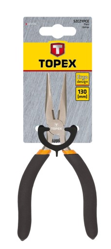 Presné podlhovasté rovné kliešte 130 mm