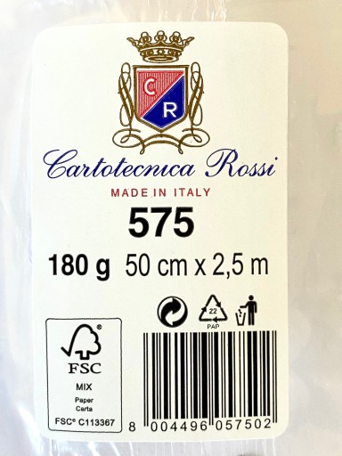 Krepový papier Taliansky krčený hodvábny papier 180g (50cmx2,5m) ŽLTÝ 575