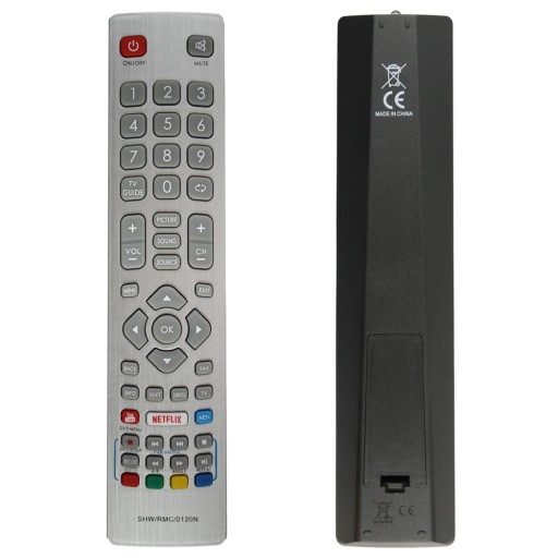 DIAĽKOVÉ OVLÁDANIE PRE TV SHARP Aquos Netflix Youtube 0120N 0115N