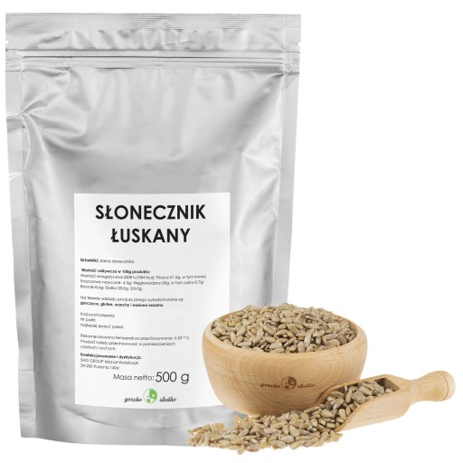 Slnečnicové semienka lúpané slnečnicové semienka 500g