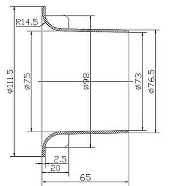 TUBE TUBE TUNNEL BASSREFLEX HD-24 65-98-111