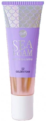 BELL Sea Foam Tekutý telový rozjasňovač 02 Zlatá pena 20g
