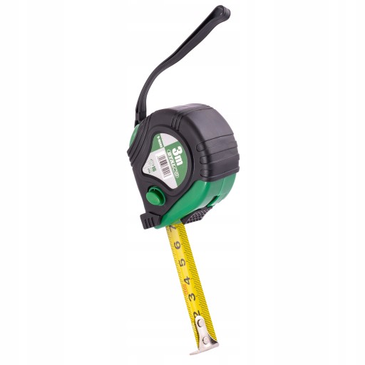 Zvinovací meter na meranie so stopkami a páskovým zámkom, dlhý 5 x 19 mm