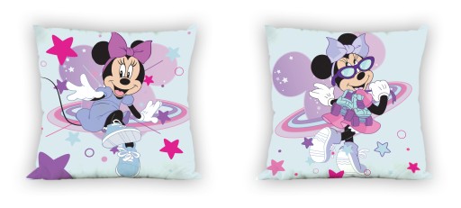 MINNIE MOUSE bavlnená obliečka na vankúš 40x40 cm DISNEY