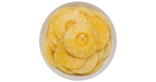 Plátky ananásu v sirupe Light 565g Hearts
