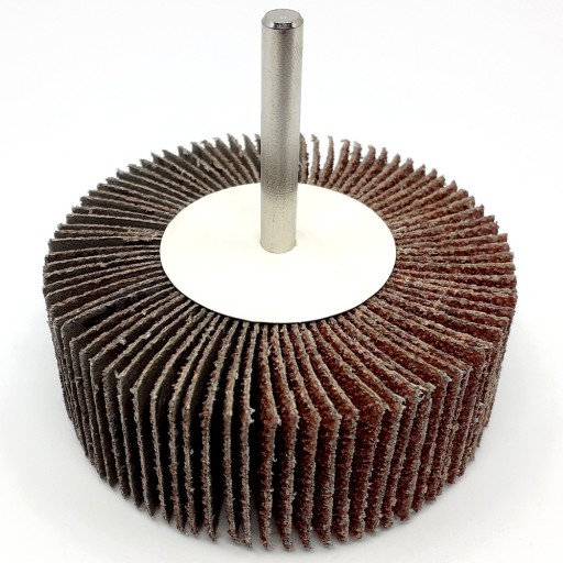 Brúsny kotúč namontovaný lamelový KM613 30x5x3 gr.40