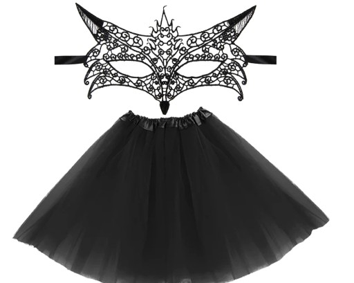 tylová tutu sukňa pre dievča OUTFIT BIELY NITCH 40CM