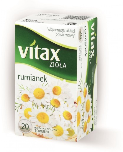 Vitax harmančekový bylinkový čaj 20ks 1,5g x2