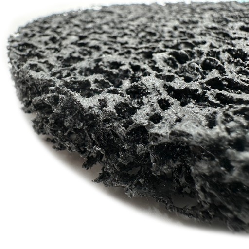 RLÍSENOVÝ DISK NA ODSTRAŇOVANIE HRDZE ČERNÝ VLAS 150mm