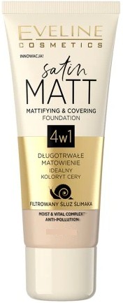 Eveline Mattifying Foundation Satin Matt 103 Natural