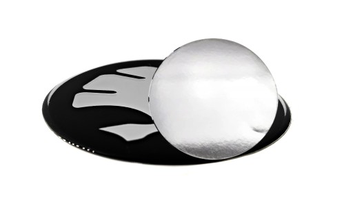 Silikónový emblémový odznak 55mm pre Škoda 5,5cm