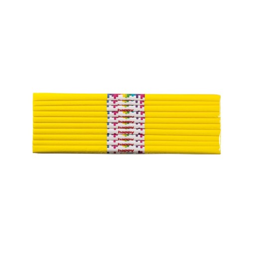 Zvlnený hodvábny papier Happy Color v odtieňoch žltej a zlatej