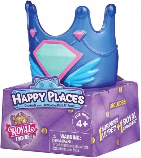 Kráľovská koruna Shopkins + figúrka domáceho maznáčika