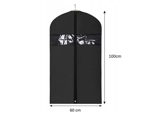 ODEVNÝ POTAH odev oblek sako košeľa 60X100 CM 2x OKNO!