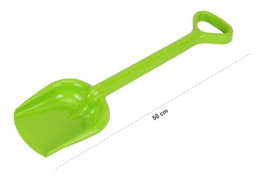 PLASTOVÁ LOPATKA 50CM FARBA na piesok